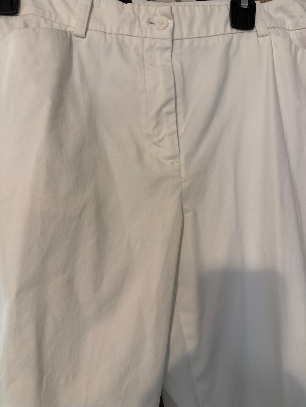 Jones New York White Boot-Cut Pants